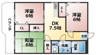 増田ビルの物件間取画像